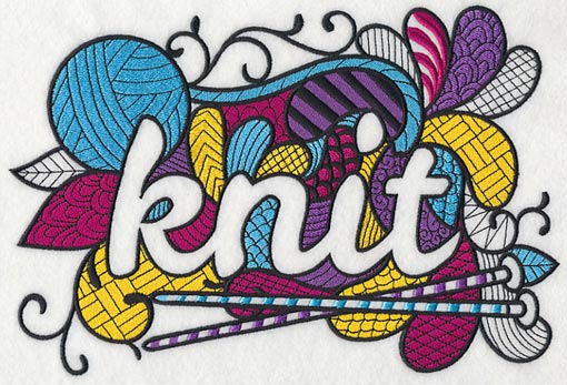 Crafty Knit (Blackwork)