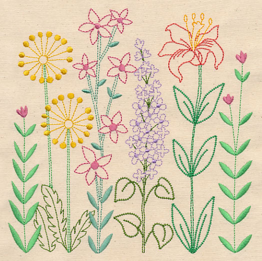 Light and Lovely Garden 2 (Vintage)