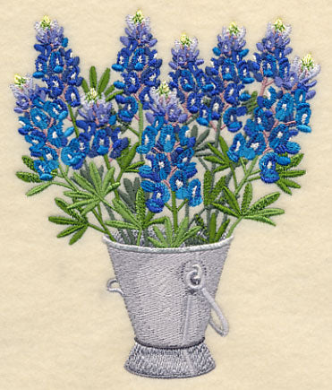 Bucket of Bluebonnets