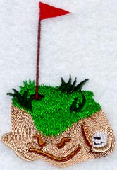 Golf Green W/ Sand Trap