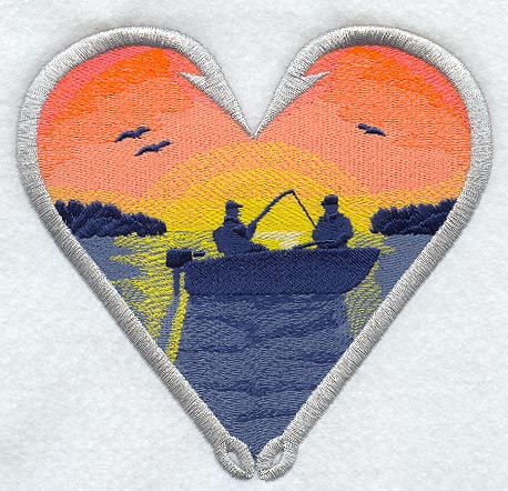 Fishhook Heart - Fishing Boat