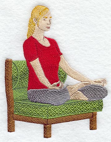 Meditating Woman