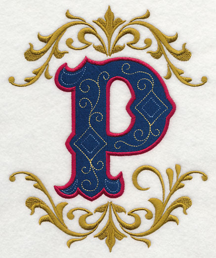 Illuminated Letter P (7.8 inch)