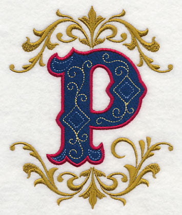 Illuminated Letter P (7.8 inch)
