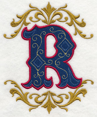 Illuminated Letter R (7.8 inch)