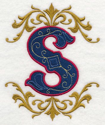 Illuminated Letter S (7.8 inch)