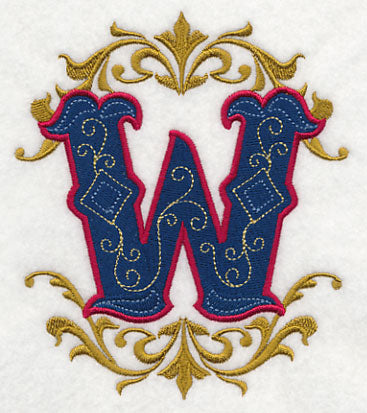 Illuminated Letter W (7.8 inch)