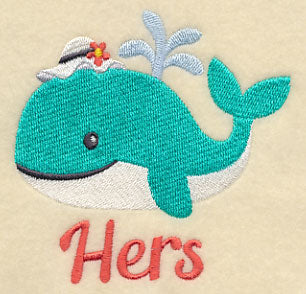Splish Splash Whales - Hers