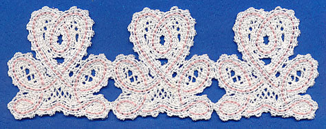 Hearts Aplenty Border (Battenburg Lace)