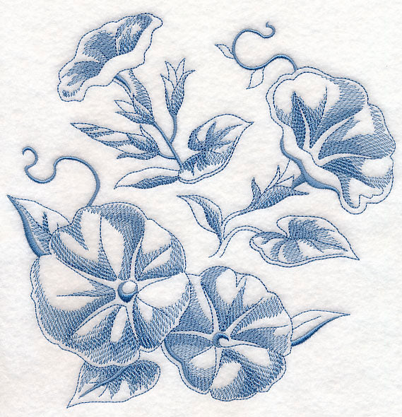 Morning Glory Botanical (Toile)