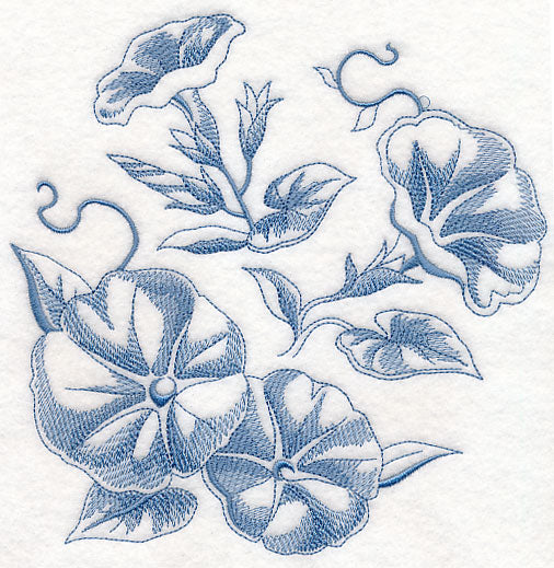 Morning Glory Botanical (Toile)