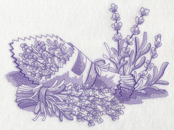 French Market Lavender (Toile)