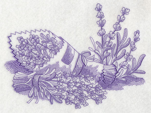 French Market Lavender (Toile)