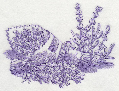 French Market Lavender (Toile)