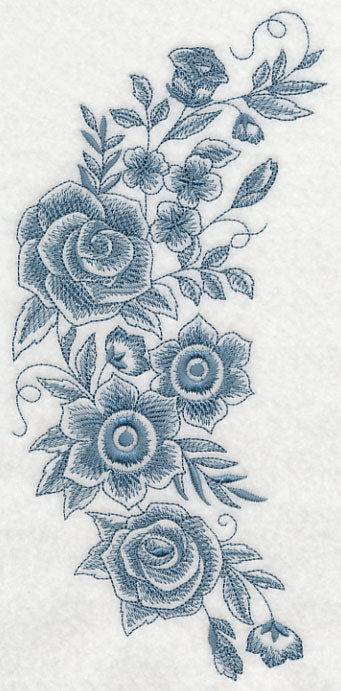 Beauty in Bloom Flower Spray (Toile)