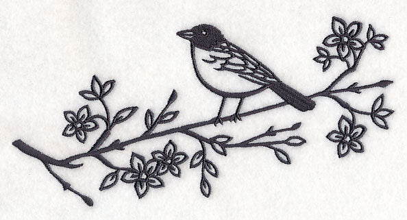 Simply Birds on Branches - Oriole