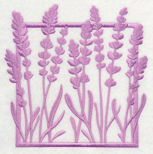 Fresh Floral Silhouettes - Lavender