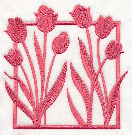 Fresh Floral Silhouettes - Tulips