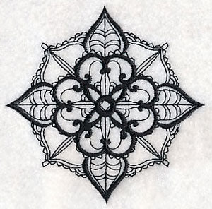 Mendhi Flourish 2 (Blackwork)