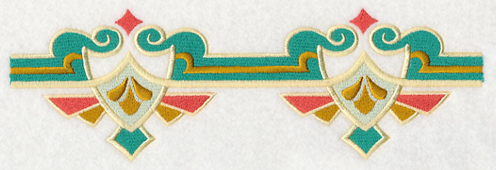 Elegant Art Deco Border