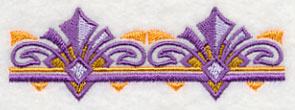 Regal Art Deco Border