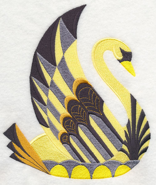 Art Deco Swan