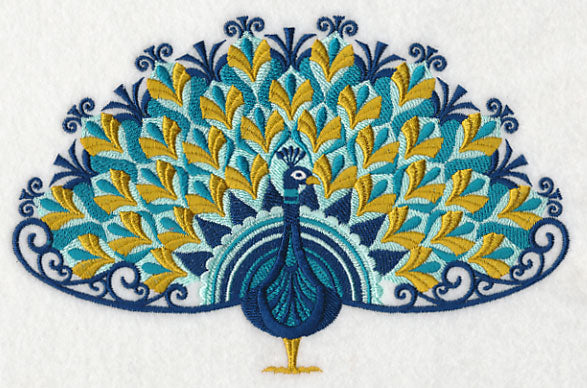 Art Deco Peacock