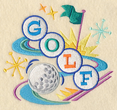 Retro Golf on the Green