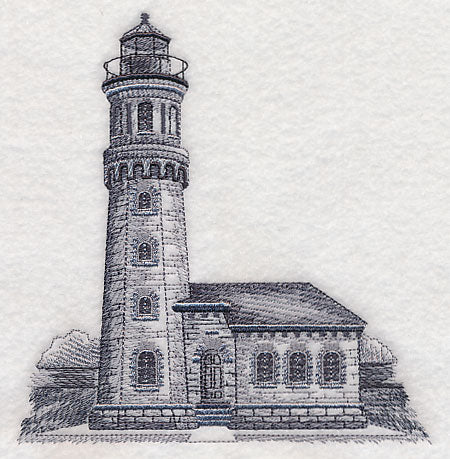 Fort Niagara Light Sketch (New York)