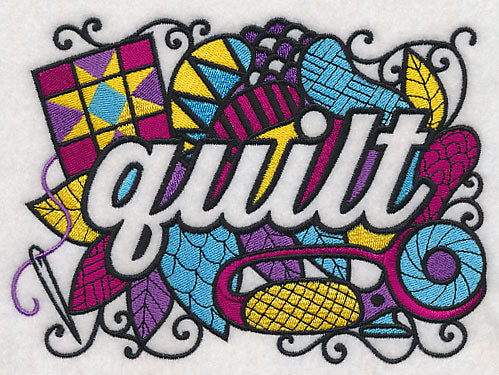 Crafty Quilt (Blackwork)