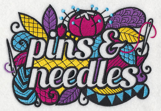 Crafty Pins and Needles (Blackwork)