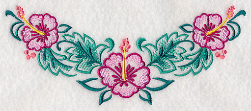 Hibiscus Neckline (Crewneck)