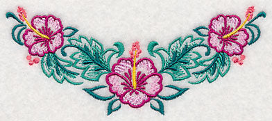 Hibiscus Neckline (Crewneck)