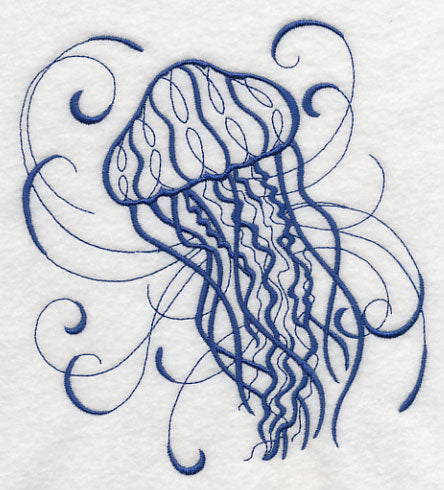 Intricate Ink Sea Life - Jellyfish