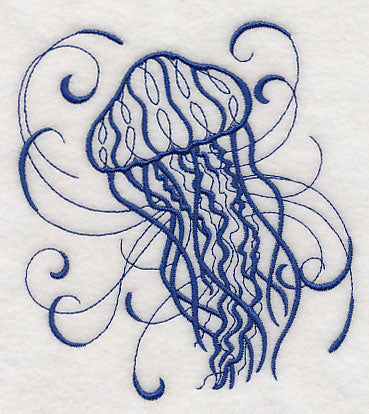 Intricate Ink Sea Life - Jellyfish