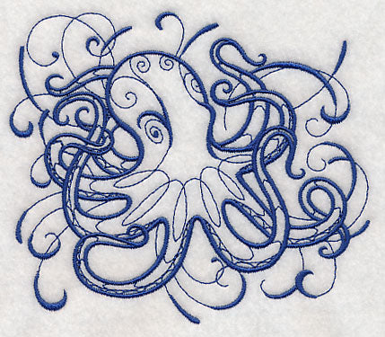 Intricate Ink Sea Life - Octopus