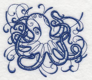 Intricate Ink Sea Life - Octopus