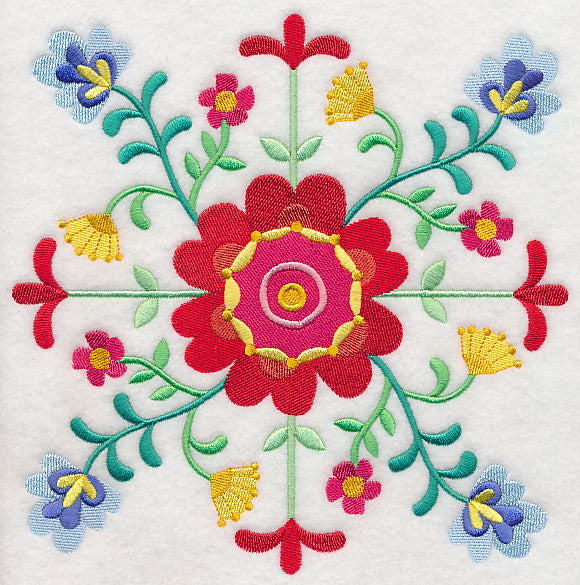 Blossoming Bohemian Flowers