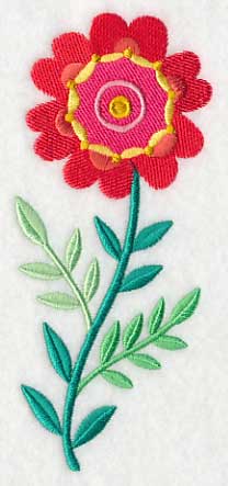 Blossoming Bohemian Flower