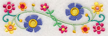 Bohemian Rhapsody Flower Border