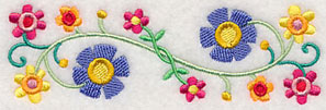 Bohemian Rhapsody Flower Border