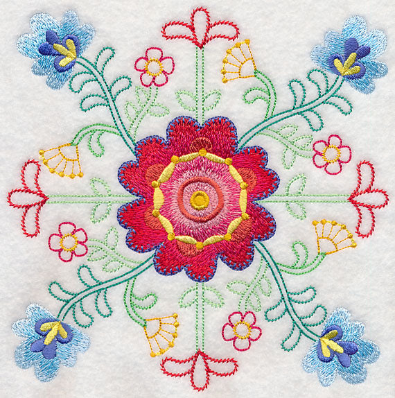 Blossoming Bohemian Flowers (Vintage)