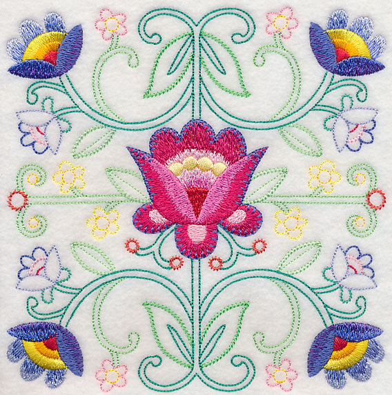 Bohemian Flower Frenzy (Vintage)