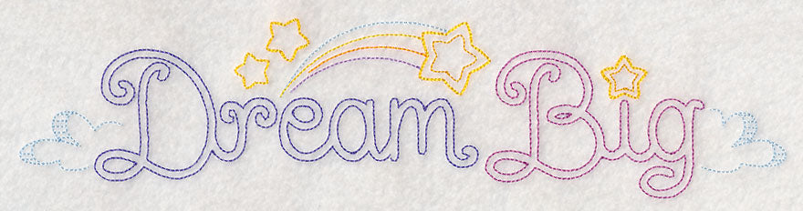 Dream Big Border (Vintage)