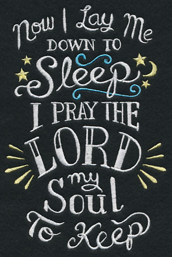 Now I Lay Me Down To Sleep