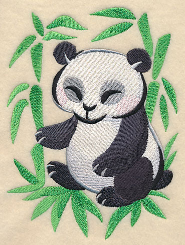 Panda in Asian Watercolor