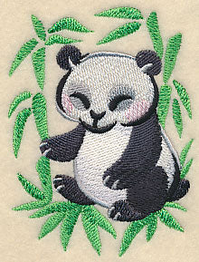 Panda in Asian Watercolor