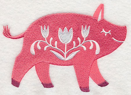 Swedish Pig Silhouette