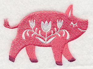 Swedish Pig Silhouette