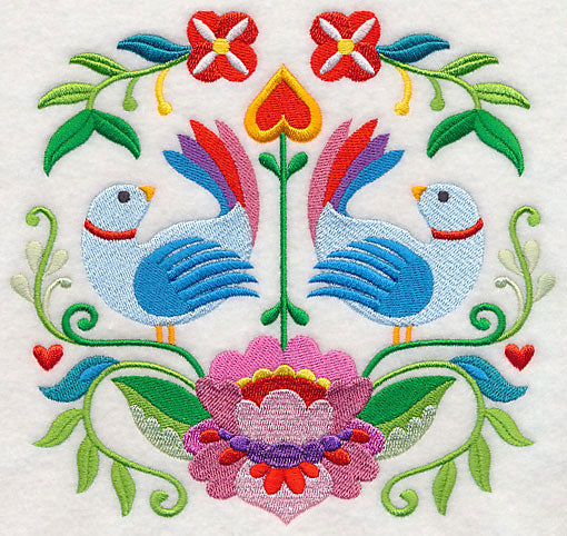 Swedish Folk Art - Birds